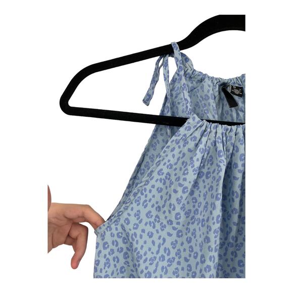 Vero Moda Romper animal print halter sleeveless Medium M - Picture 3 of 5